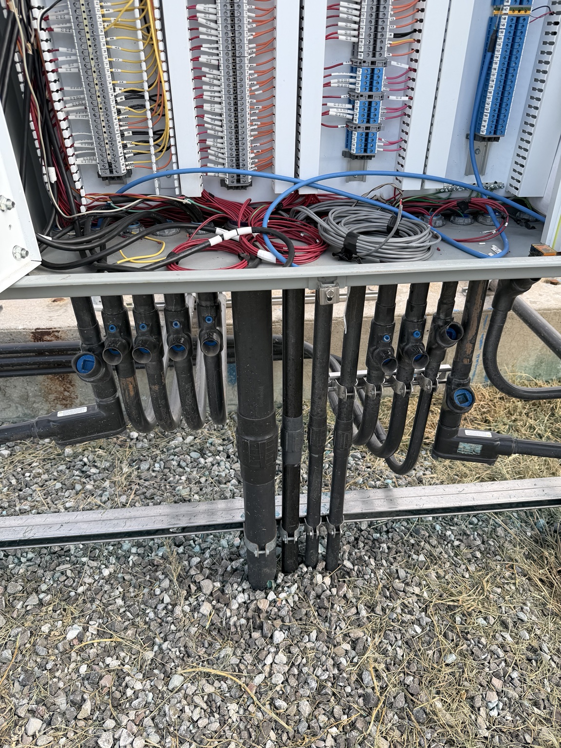 Industrial control wiring and conduit terminations